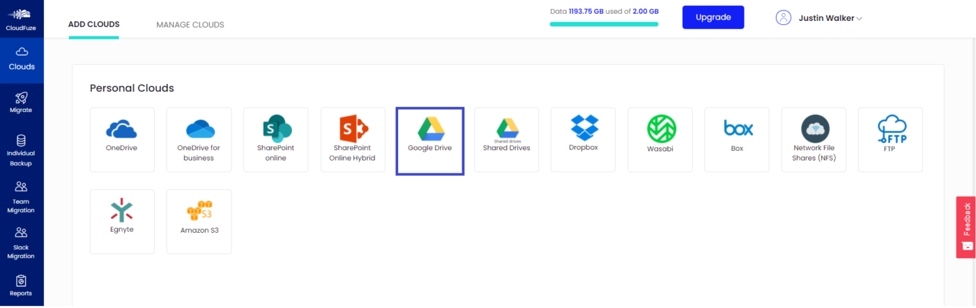 locate Google drive
