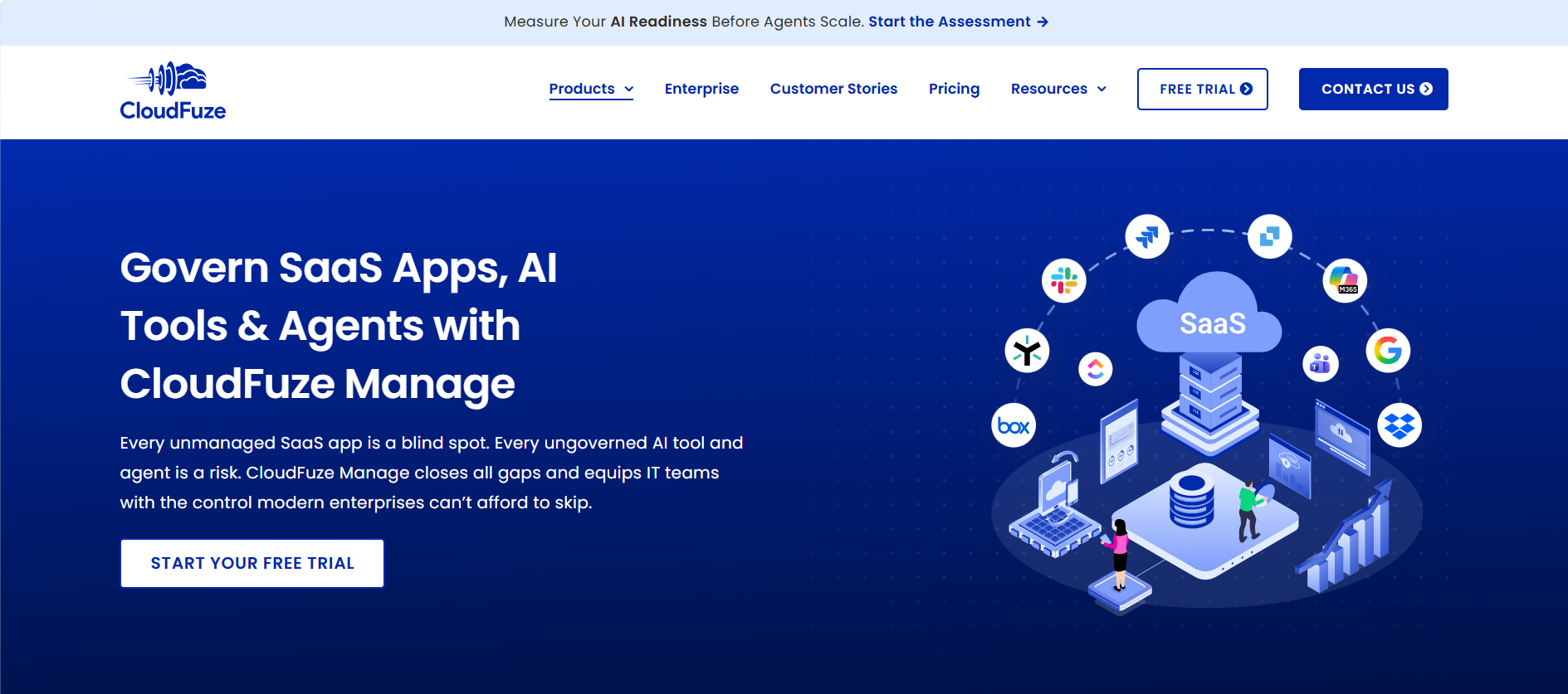 CloudFuze Manage: Homepage