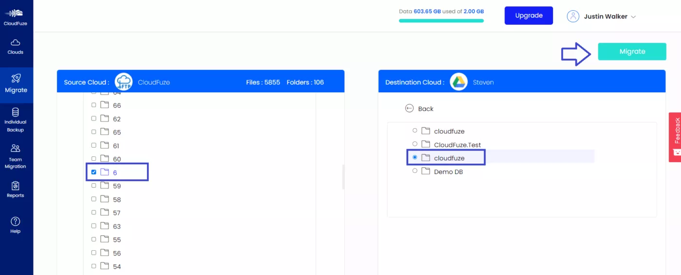 Source File and Destination files