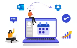 How to Add Outlook Calendar to Dropbox
