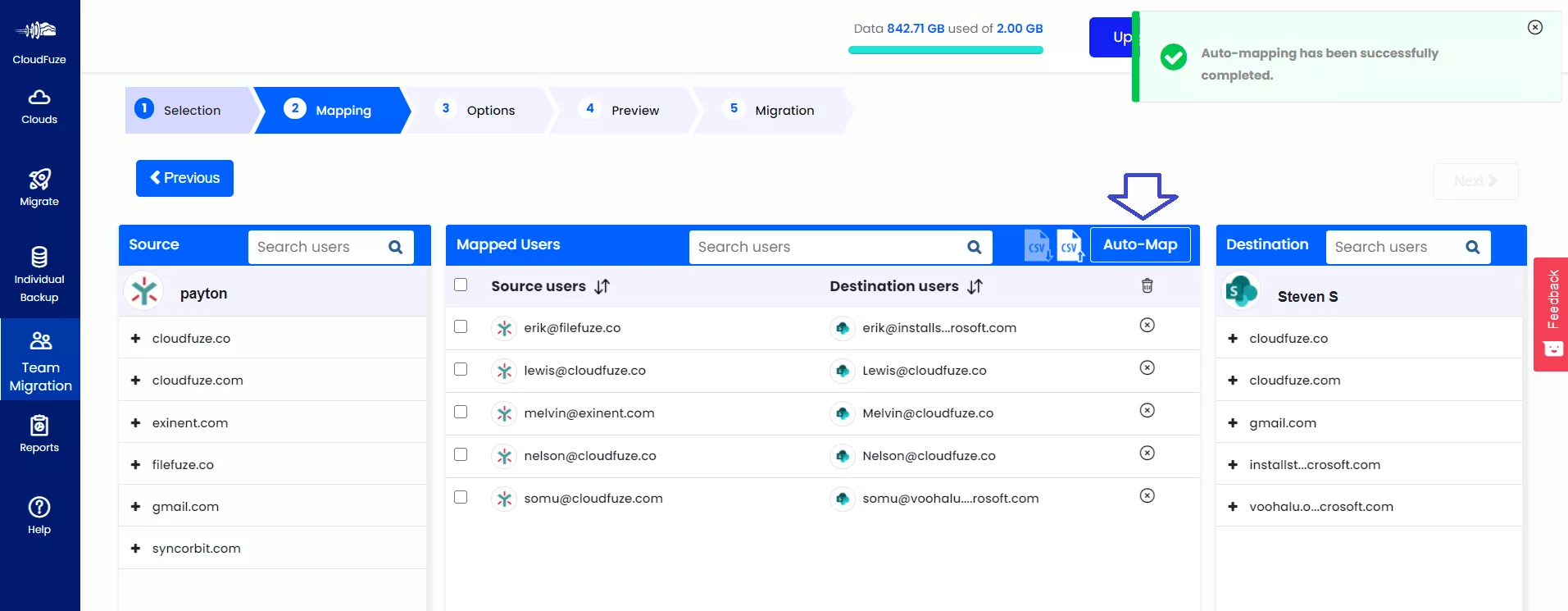 Egnyte to SharePoint Online AutoMapp