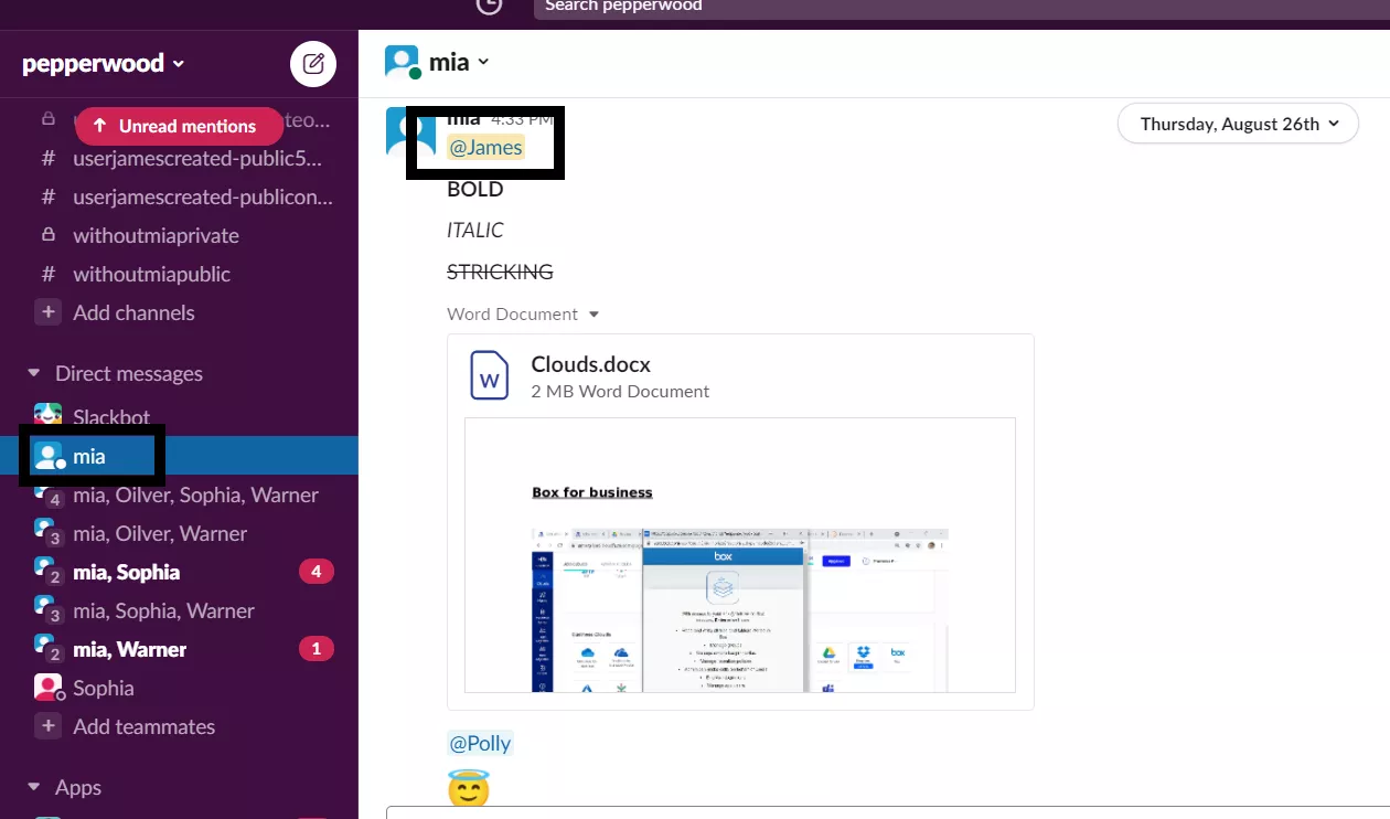Slack Timestamps