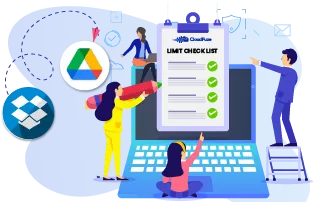 Dropbox to Google workspace