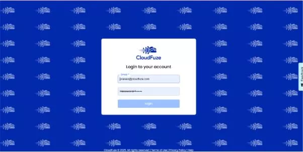 A screenshot of a login form generated content may be incorrect_