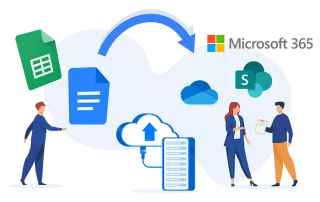 Business Strategy to Migrate Google Docs to OneDrive & SharePoint
