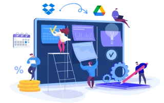 Dropbox to Google Drive Migration