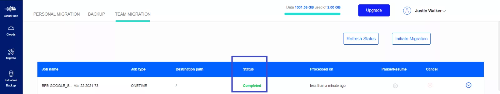 box to google drive processed