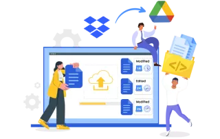 How to Copy Dropbox Files to Google Drive With its Version History