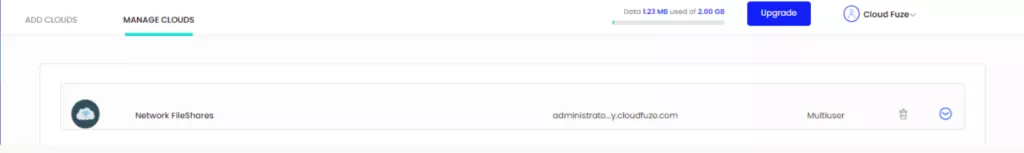NFS Cloud Addition Process 