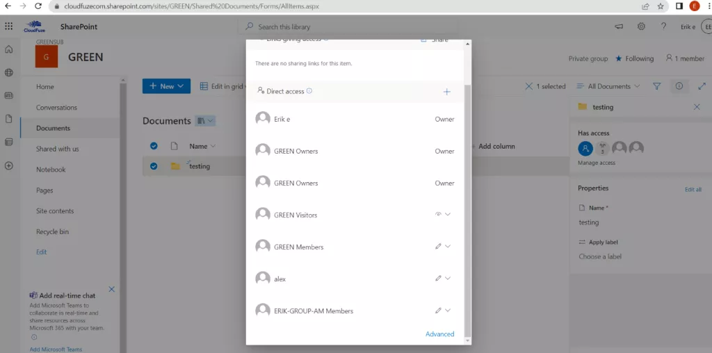 After migrating to sharepoint