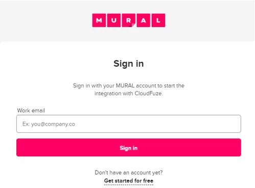 Mural signup