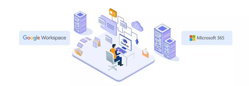 Move data to Microsoft 365 from Google Workspace, Picture