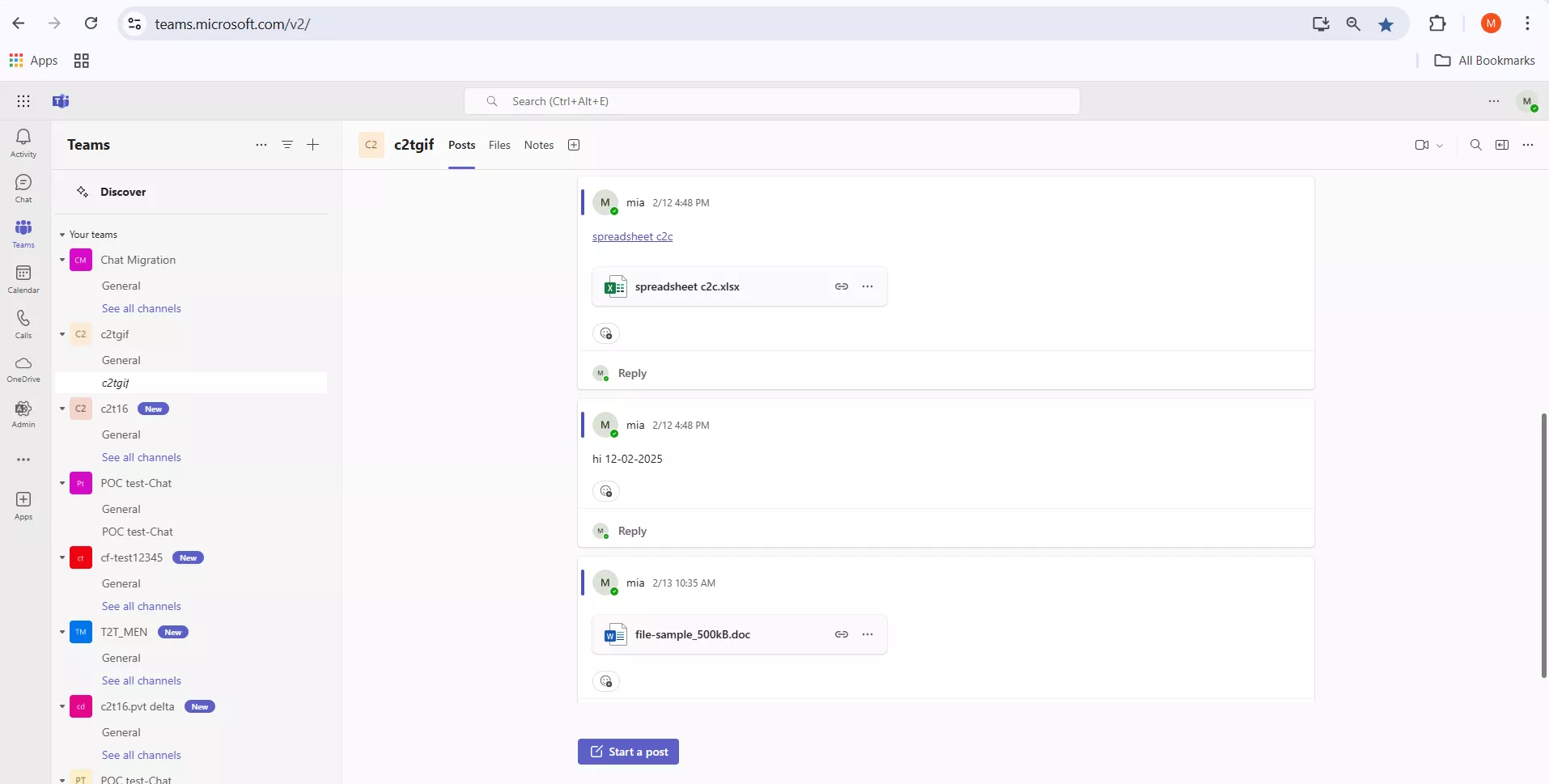 Google Chat Spaces transferred as Channels to Microsoft Teams 