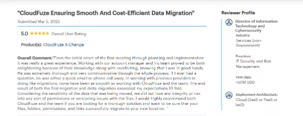 Data Migration Review