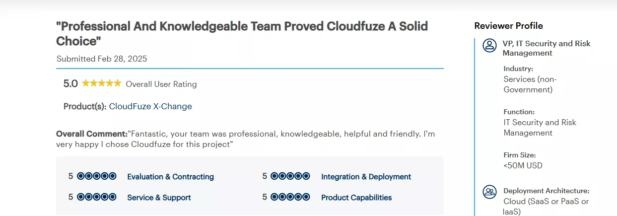 Gartner Review 