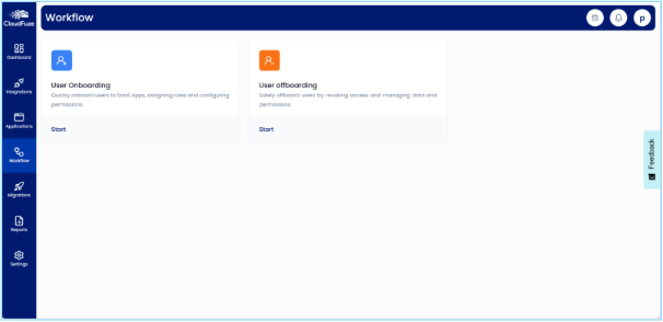 CloudFuze Manage User management dashboard 