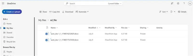 Destination:  Google My Drive timestamp migrated through our tool at OneDrive