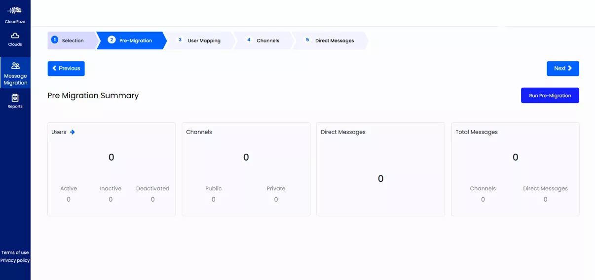 Screenshot showing dashboard