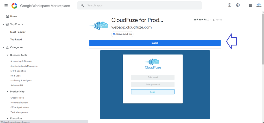 CloudFuze for Product