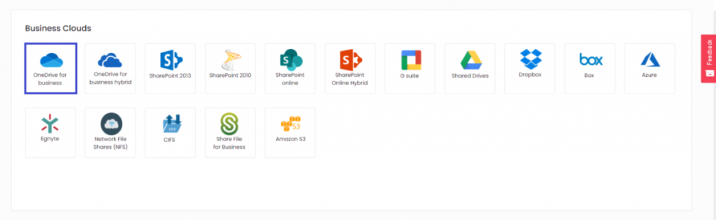 Add OneDrive for Business to CloudFuze