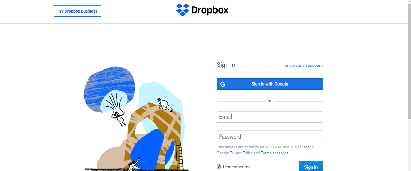 Dropbox Login