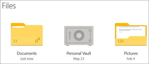 upload personal vault