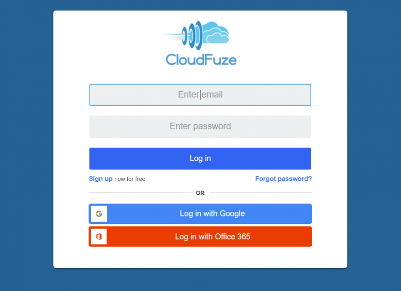 Create a CloudFuze Account