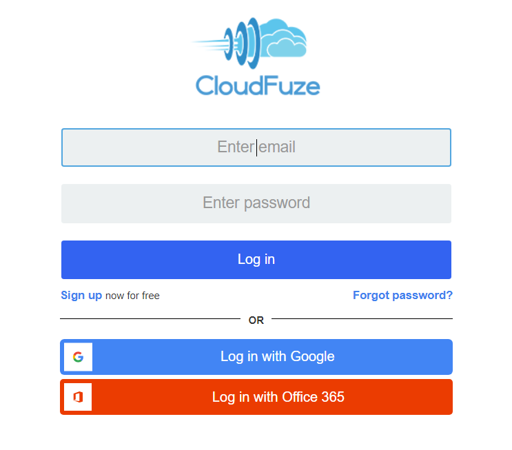 Create a CloudFuze Account