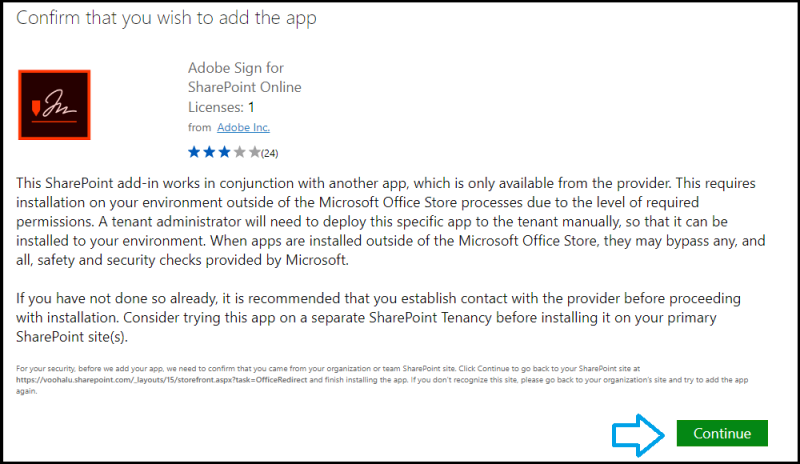 ADD APPS FOR SHAREPOINT TO A SHAREPOINT SITE visual data 6