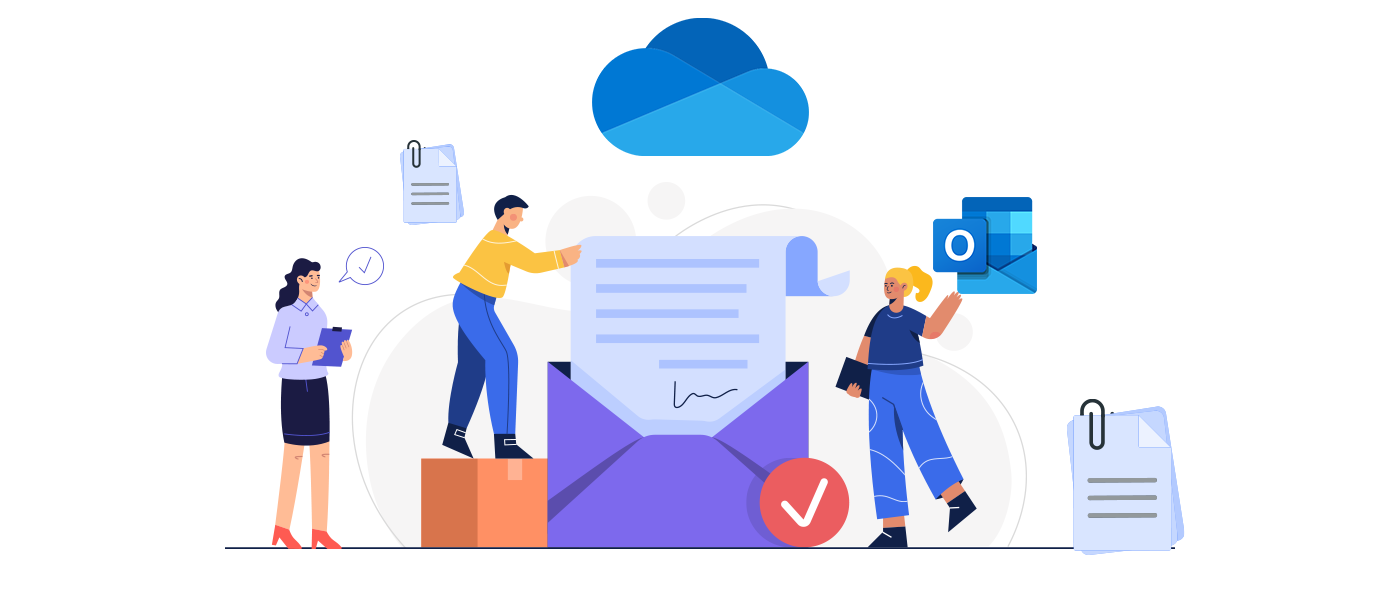 Save Outlook Email Attachments Automatically to OneDrive