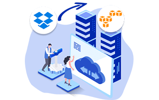 Transfer Files from Dropbox Business to Amazon S3