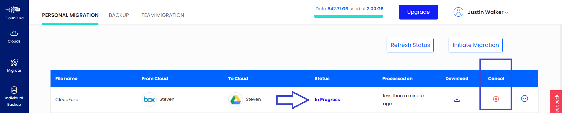 Migration Is in Progress