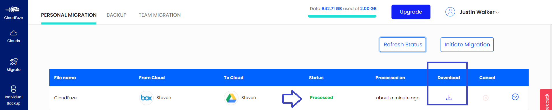 Migration is Completed