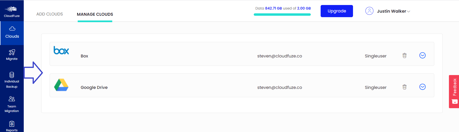 Verify the Cloud-Adding Process