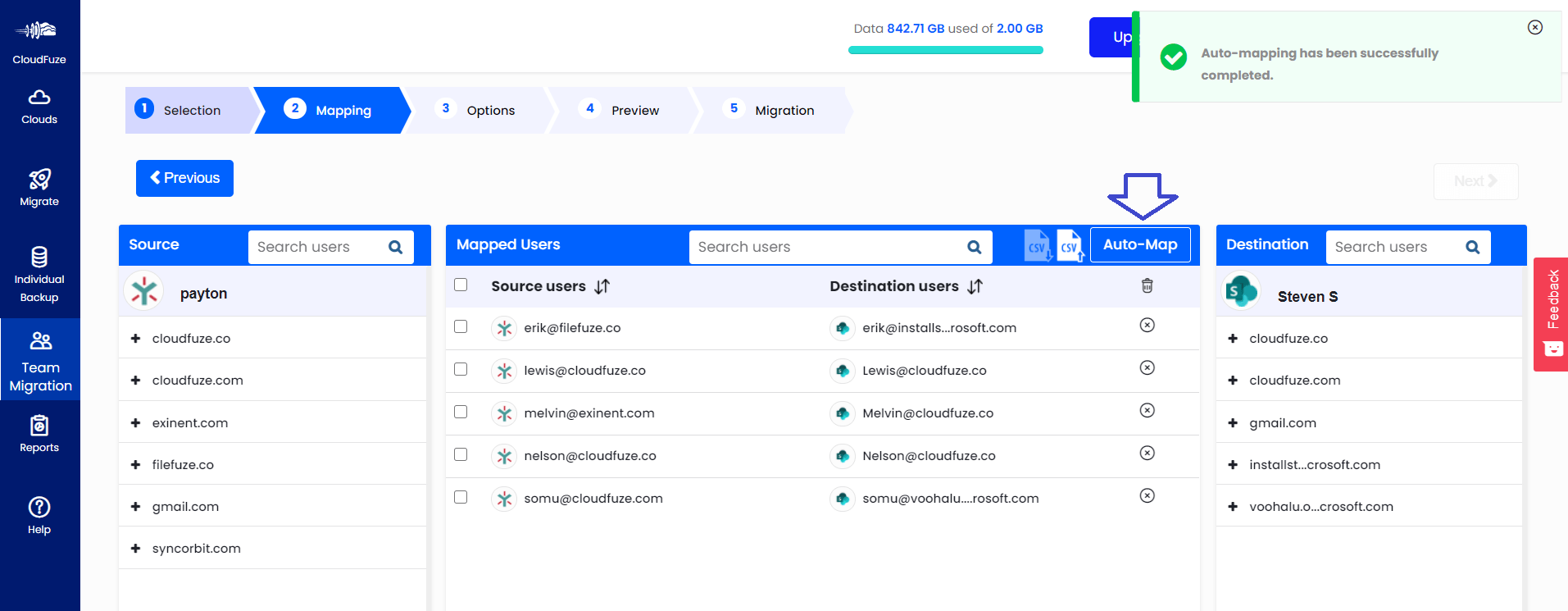 Egnyte to SharePoint Online AutoMapp