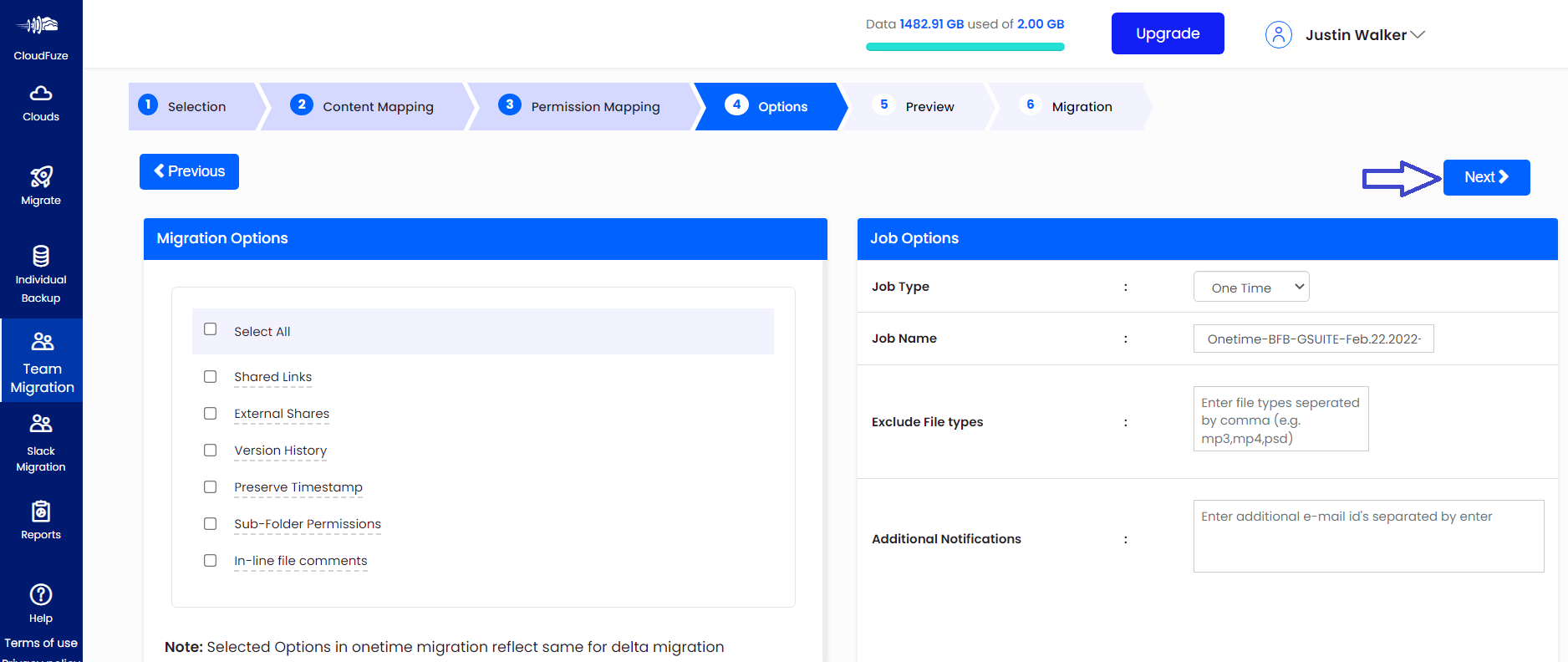  Migration Options for box to google drive