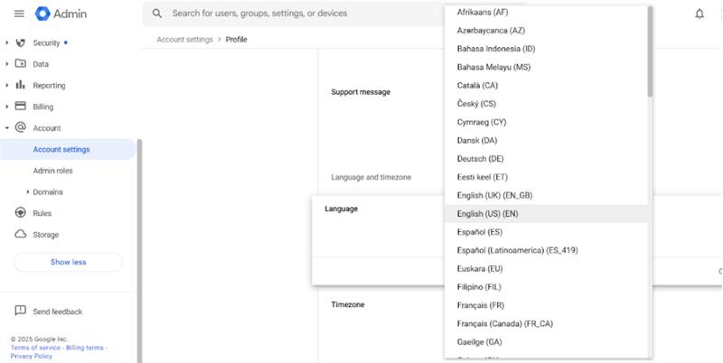 Choose Language