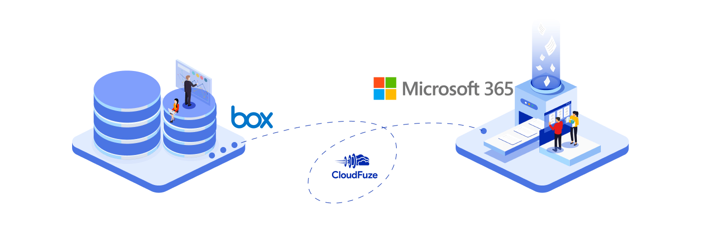 Box to Microsoft 365 migration with CloudFuze