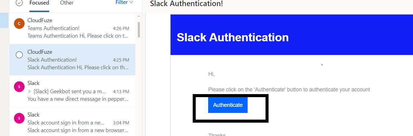 slack authentication 
