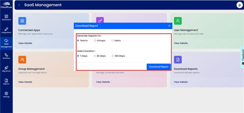 CloudFuze Manage, businesses