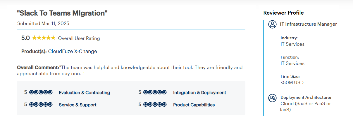 Slack to Teams gartner