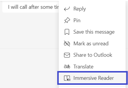 Microsoft Immersive Reader 