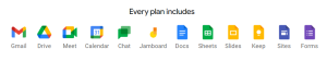 google workspace plans