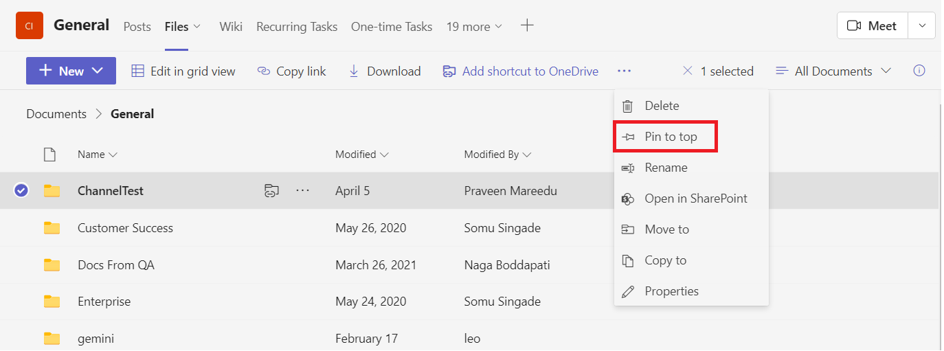 Best practices for managing files in microsoft teams