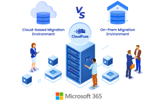Cloud vs. On-prem Environment for Microsoft 365 Data Migration Tool
