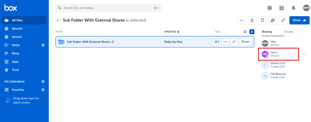 Box External Files