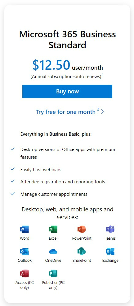 Microsoft 365 pricing