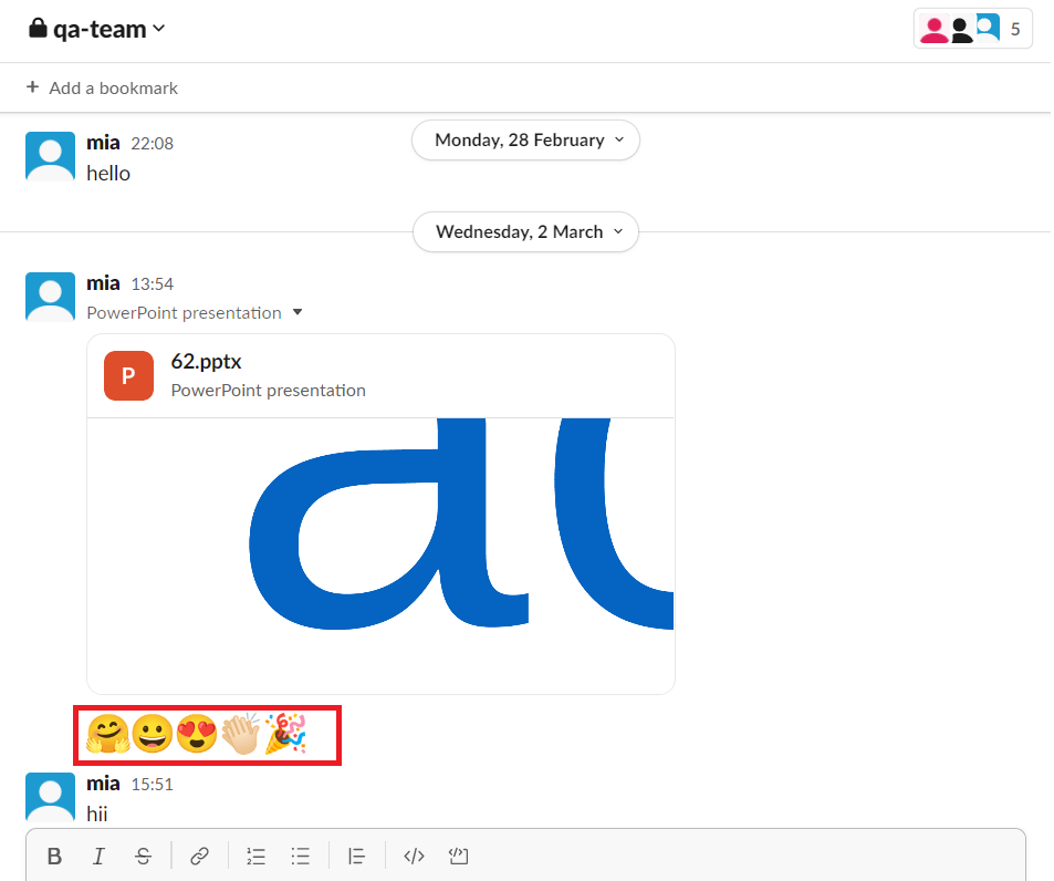 Slack Private Channels in teams
