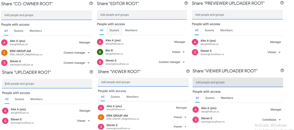 Box to Shared drives