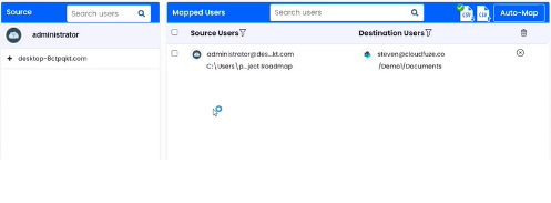 User Mapping CSV File